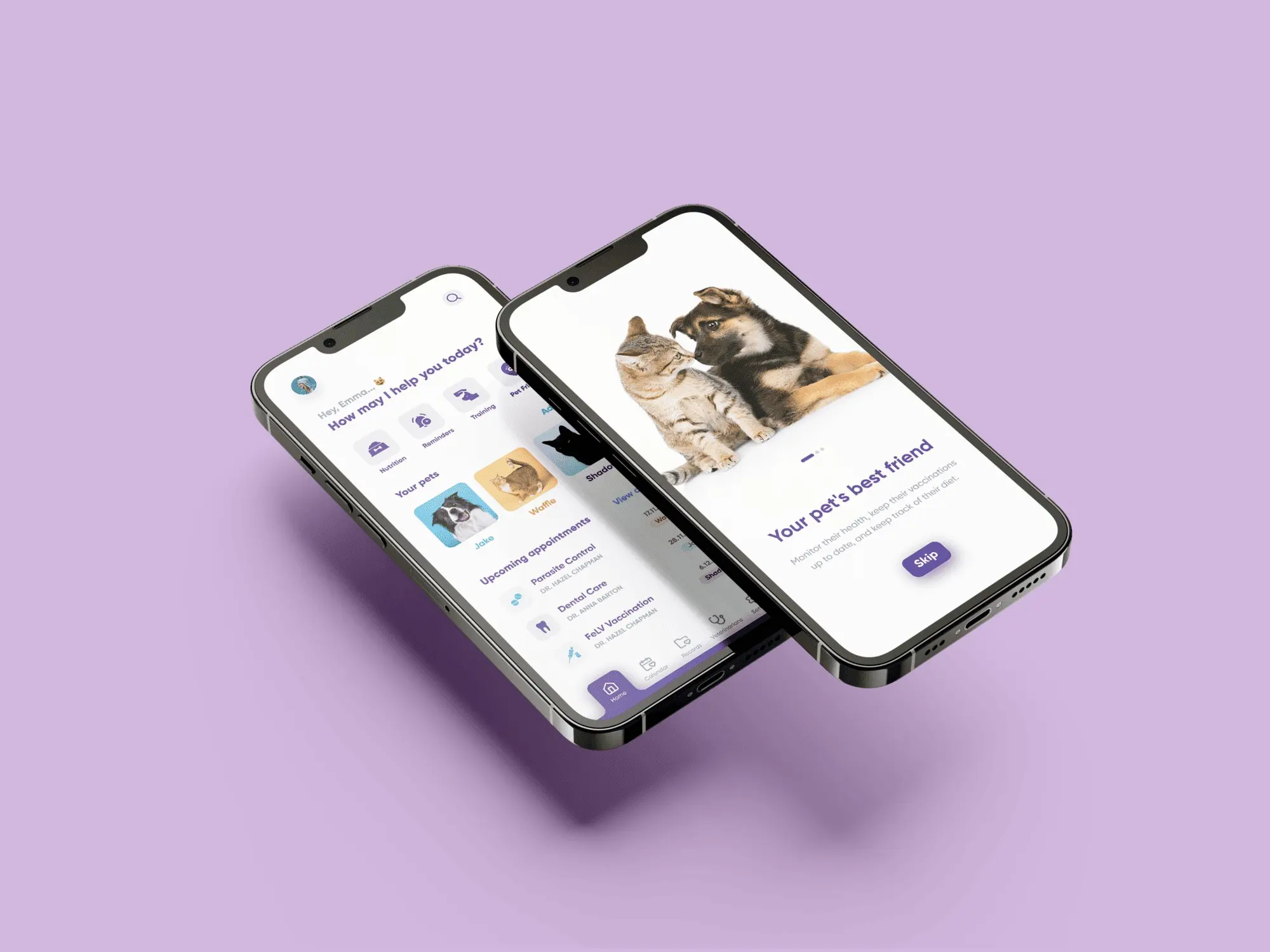 Pet Care App: Your pets’ health in one place