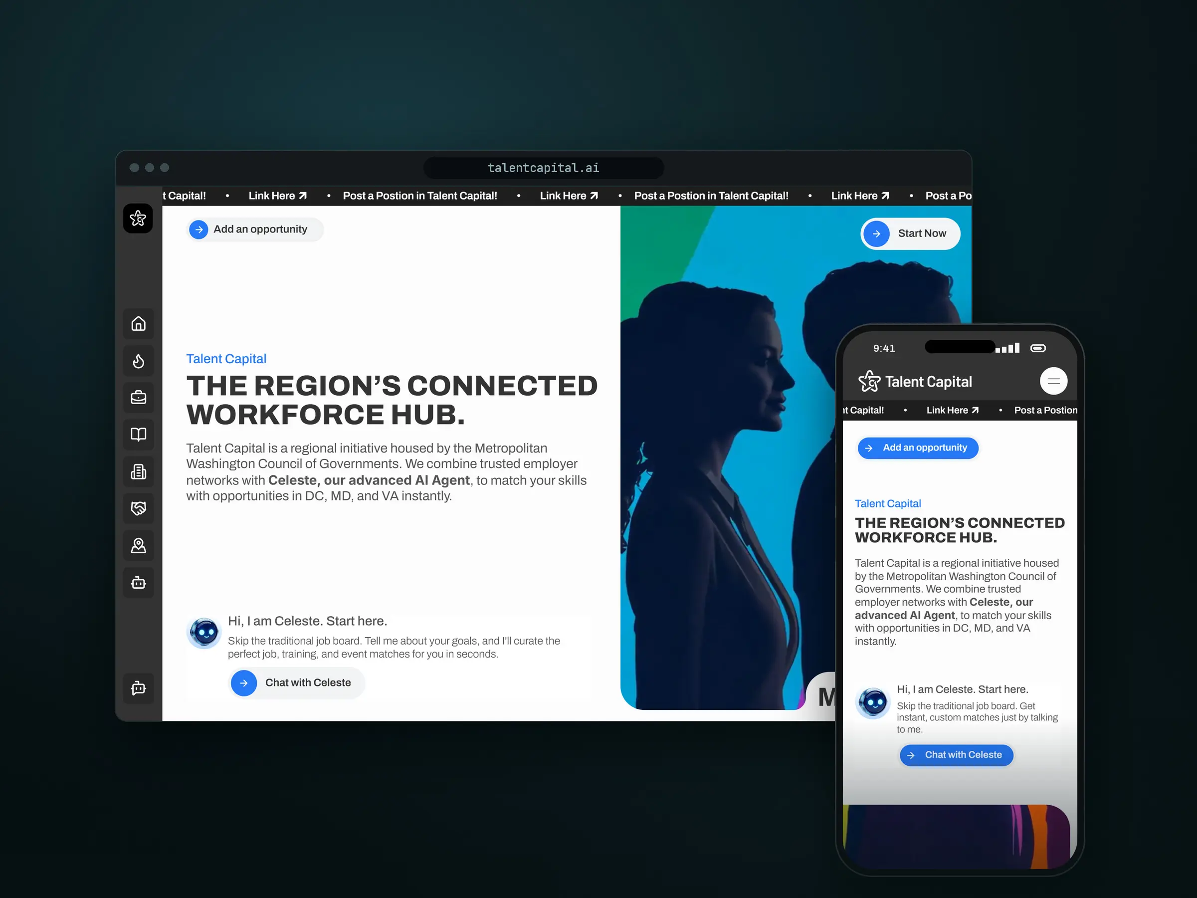 Talent Capital: Web design & build