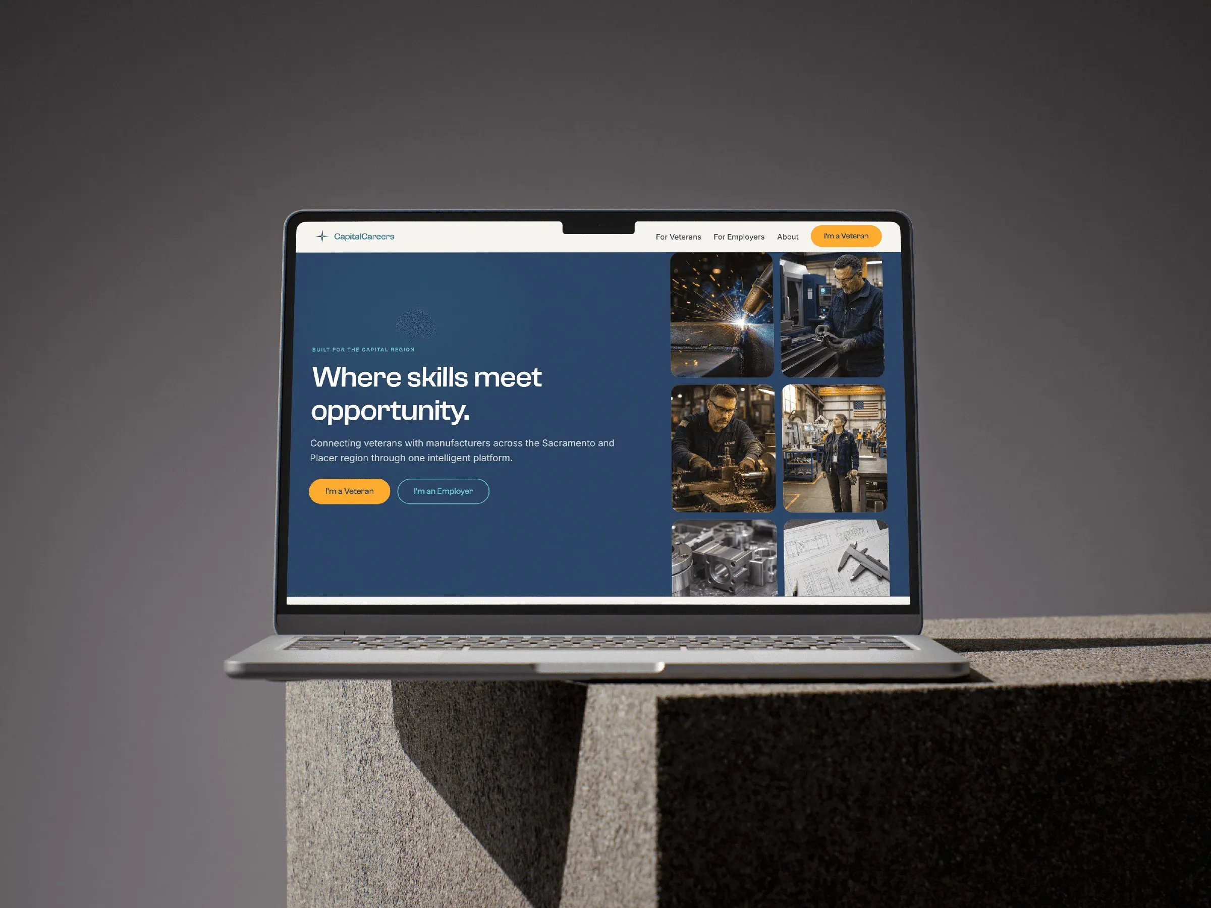 Capital Careers: From blank page to live site in one week