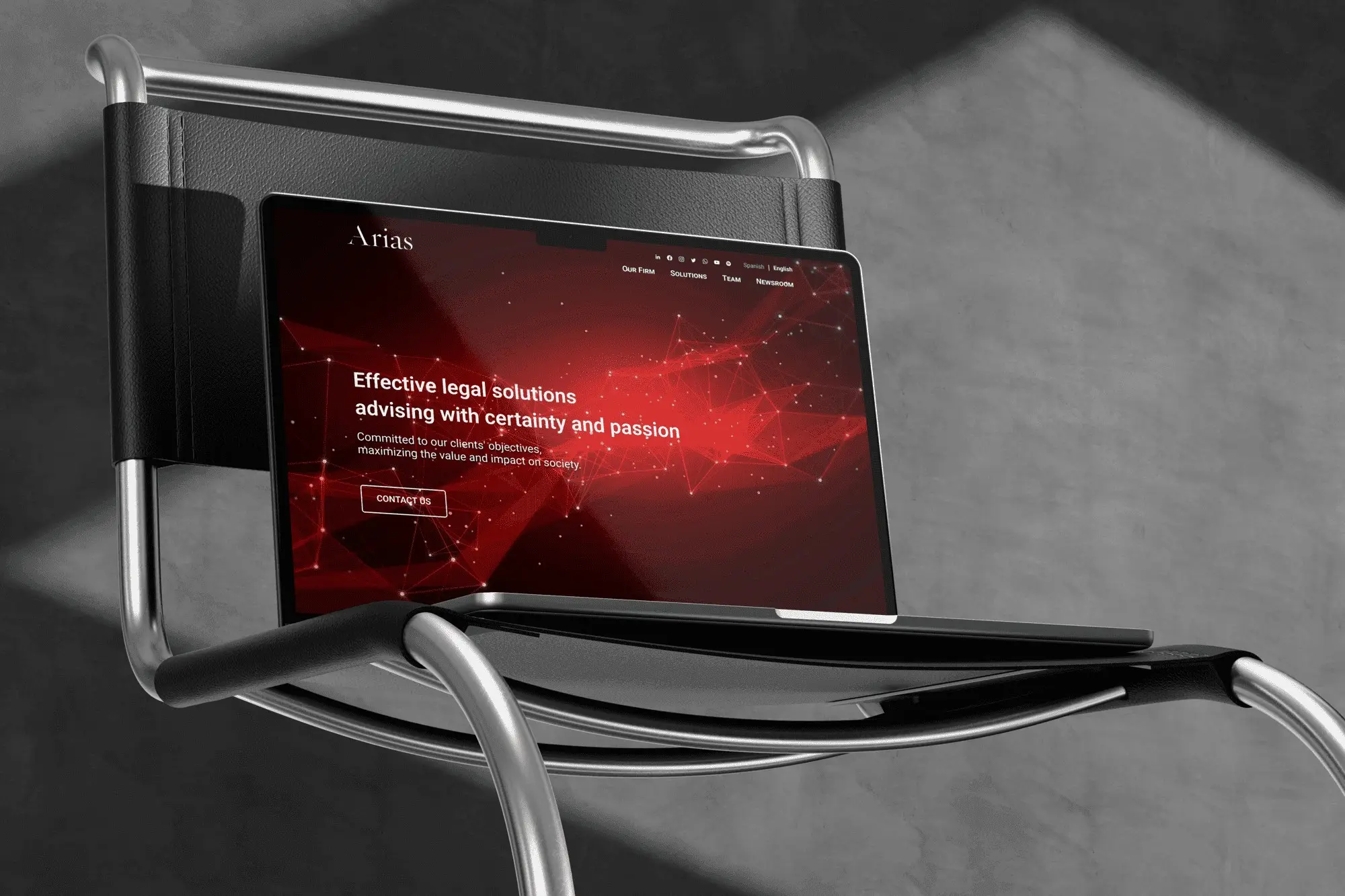Arias Law: Web redesign
