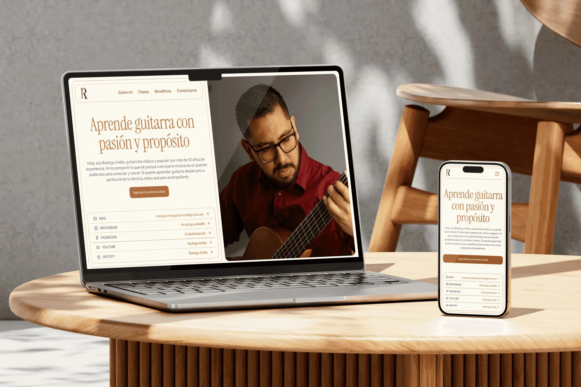 Guitar Lessons, no online presence