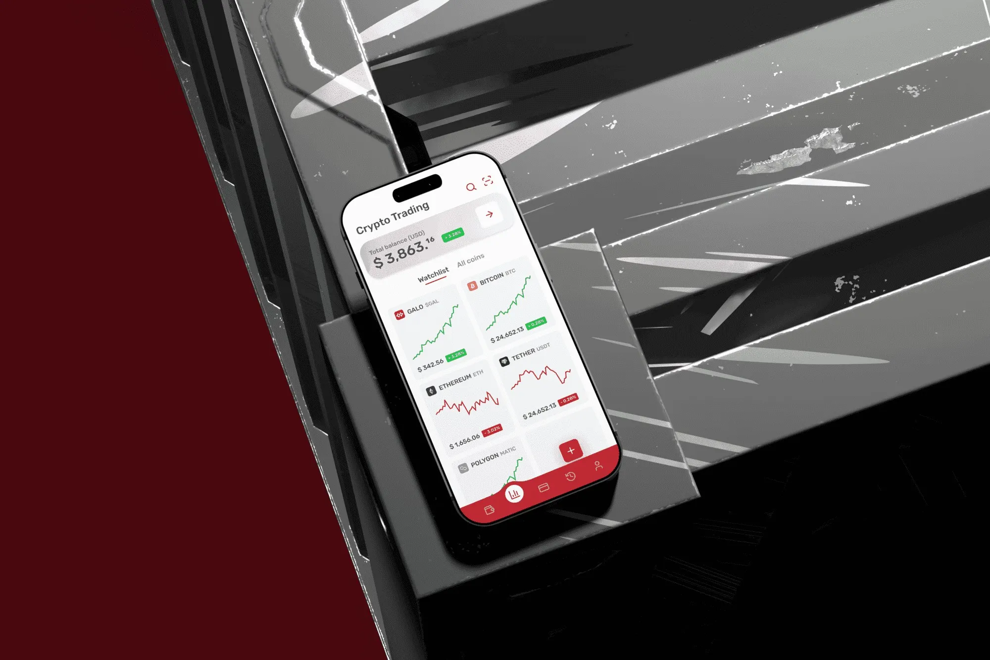 Galo Bank, designing around real tasks
