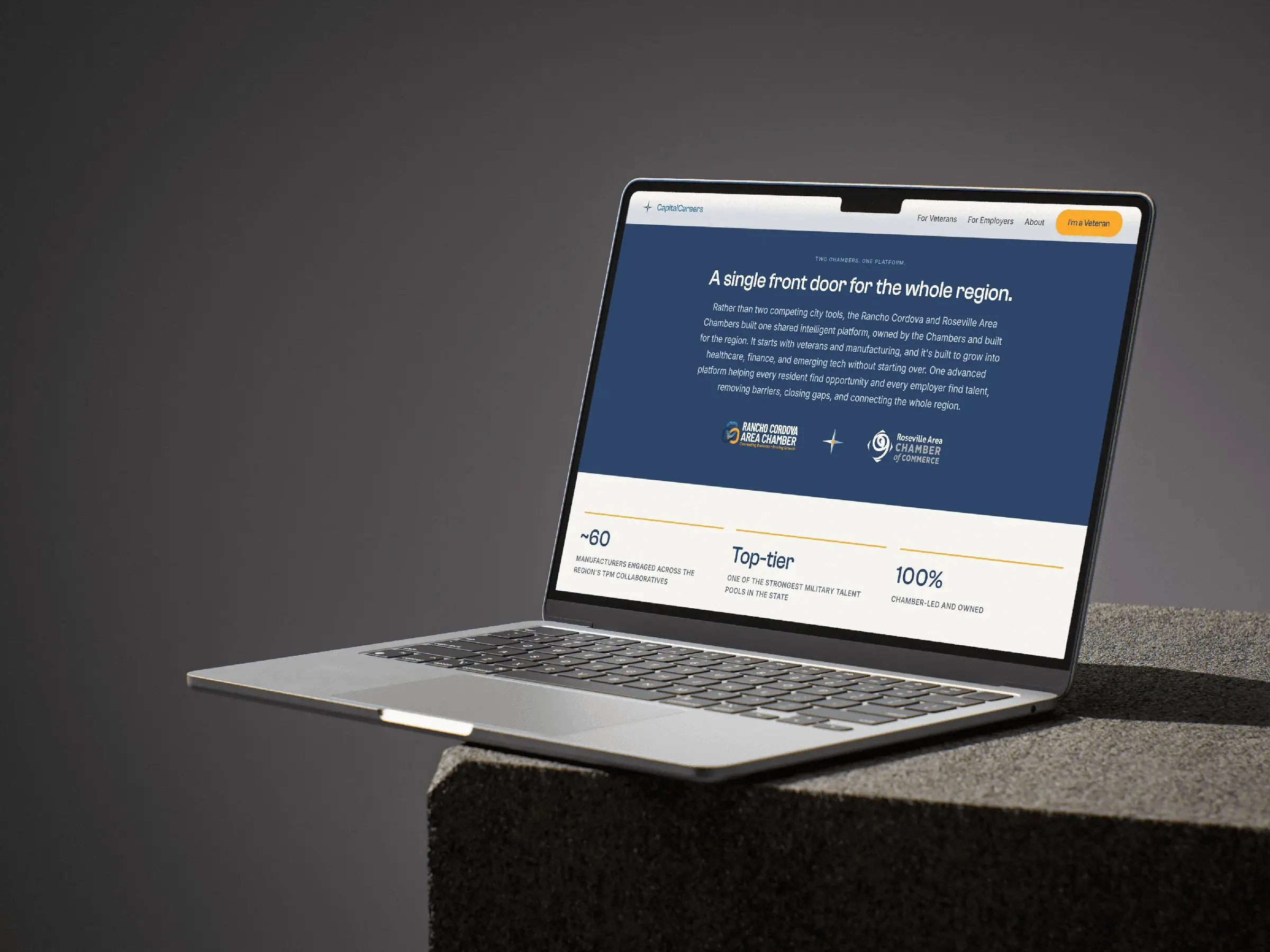 Capital Careers: Web design & build