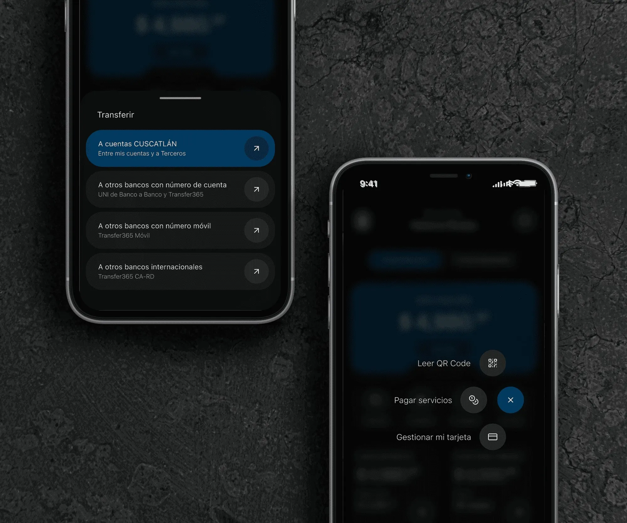 Banking App, color with intent