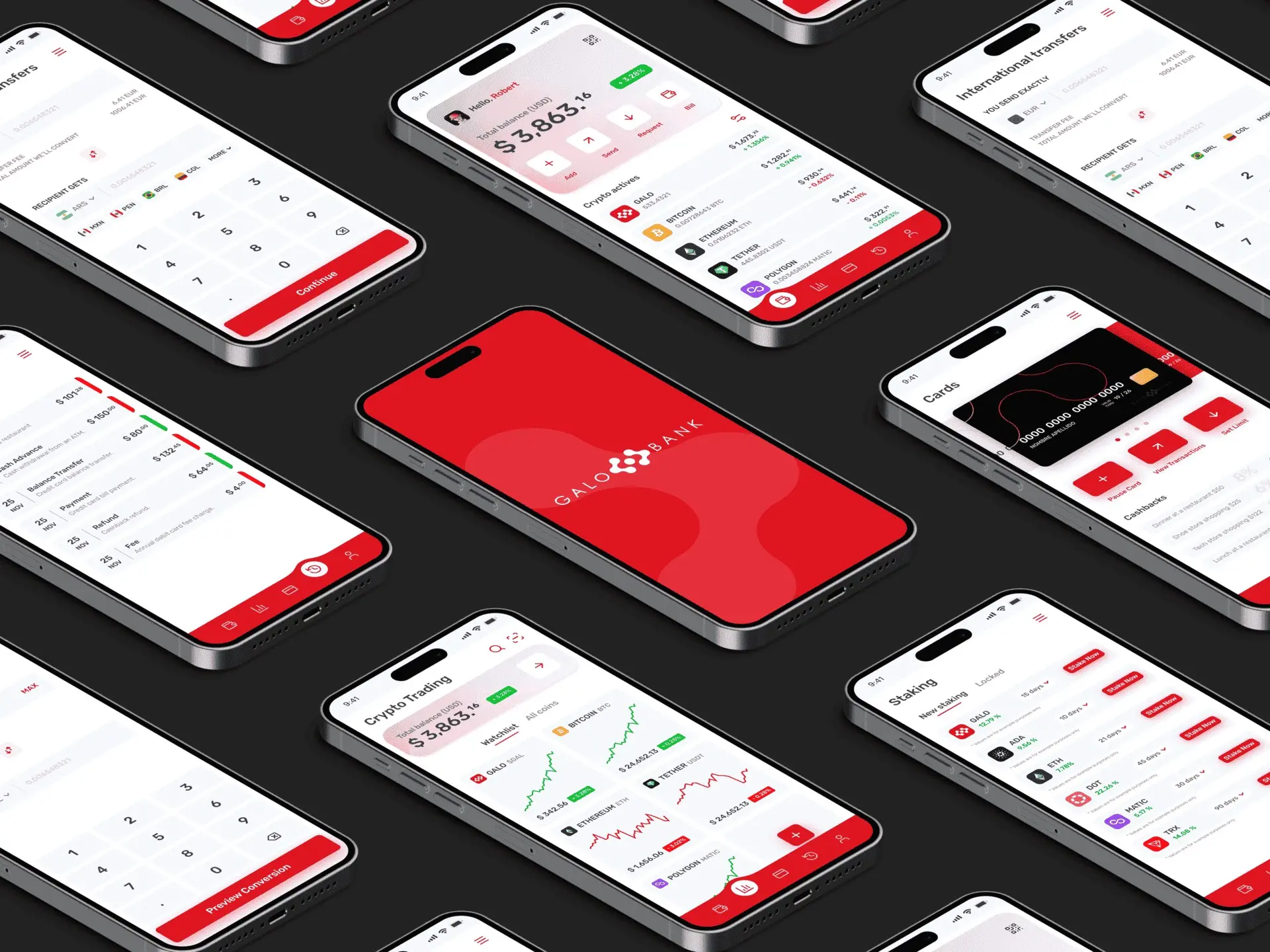 Galo Bank: Mobile app