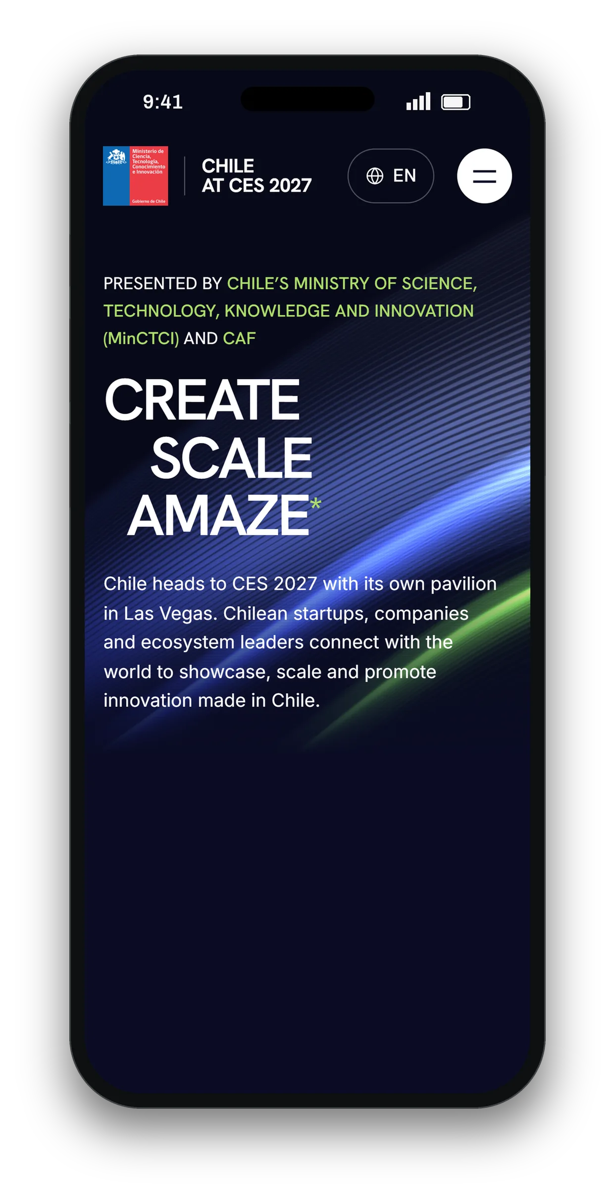 Chile at CES 2027, a call with a deadline