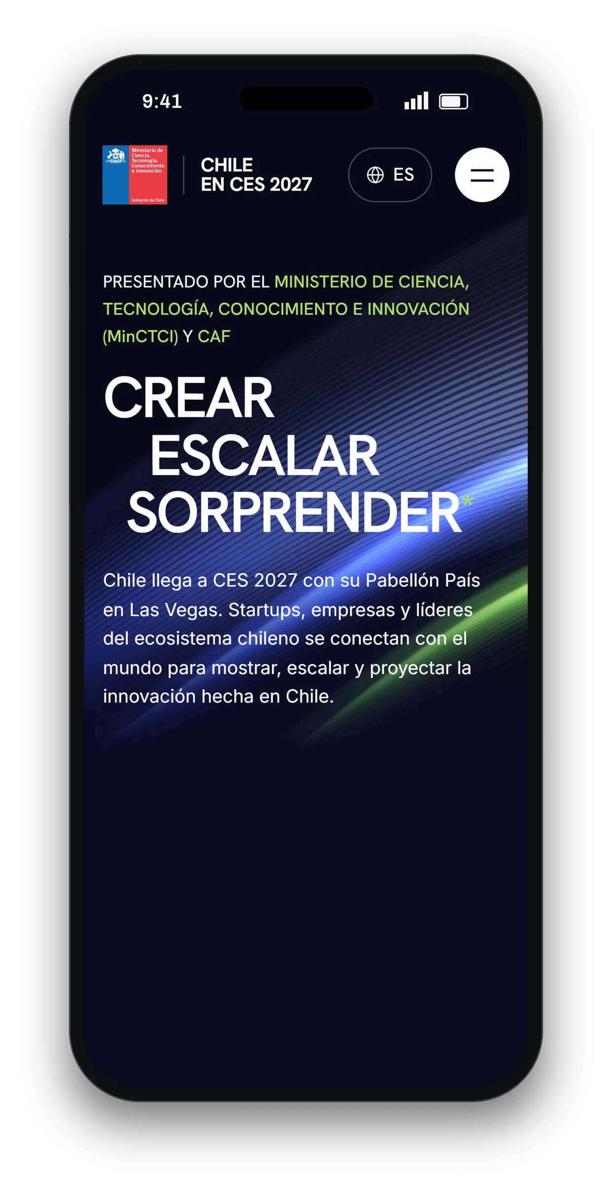 Chile en CES 2027, una convocatoria con fecha de cierre