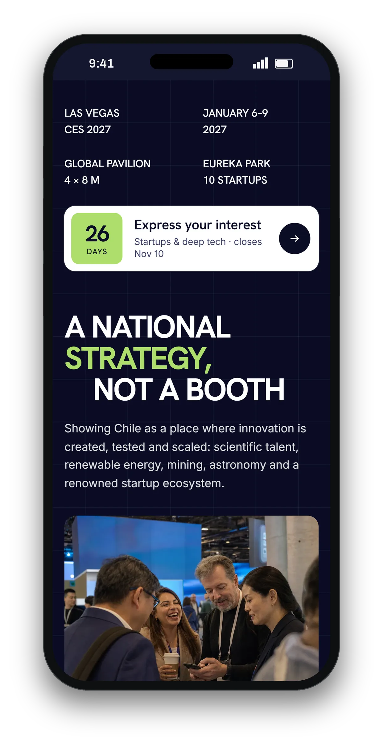 Chile at CES 2027, a national strategy, not a booth